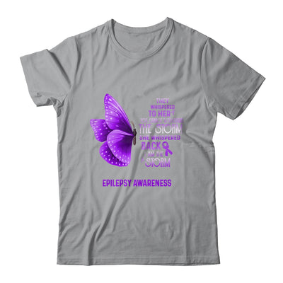 I Am The Storm Epilepsy Awareness Butterfly T-Shirt & Tank Top | Teecentury.com