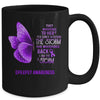 I Am The Storm Epilepsy Awareness Butterfly Mug Coffee Mug | Teecentury.com
