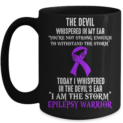 I Am The Storm Epilepsy Awareness Warrior Mug | teecentury