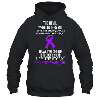 I Am The Storm Epilepsy Awareness Warrior Shirt & Hoodie | teecentury