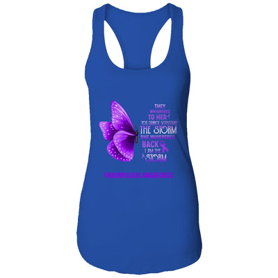 I Am The Storm Fibromyalgia Awareness Butterfly T-Shirt & Tank Top | Teecentury.com