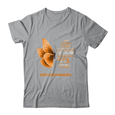 I Am The Storm Kidney Cancer Awareness Butterfly T-Shirt & Tank Top | Teecentury.com