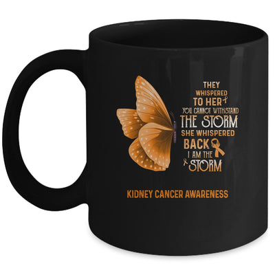 I Am The Storm Kidney Cancer Awareness Butterfly Mug Coffee Mug | Teecentury.com