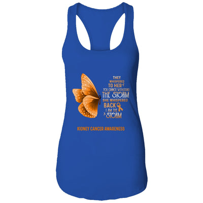 I Am The Storm Kidney Cancer Awareness Butterfly T-Shirt & Tank Top | Teecentury.com