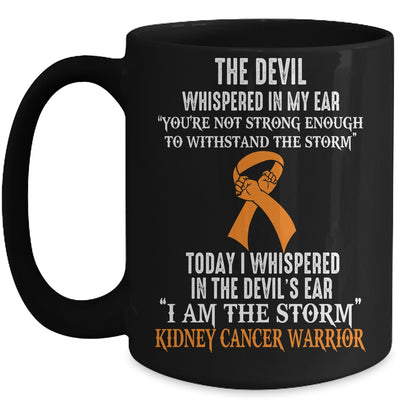 I Am The Storm Kidney Cancer Awareness Warrior Mug | teecentury