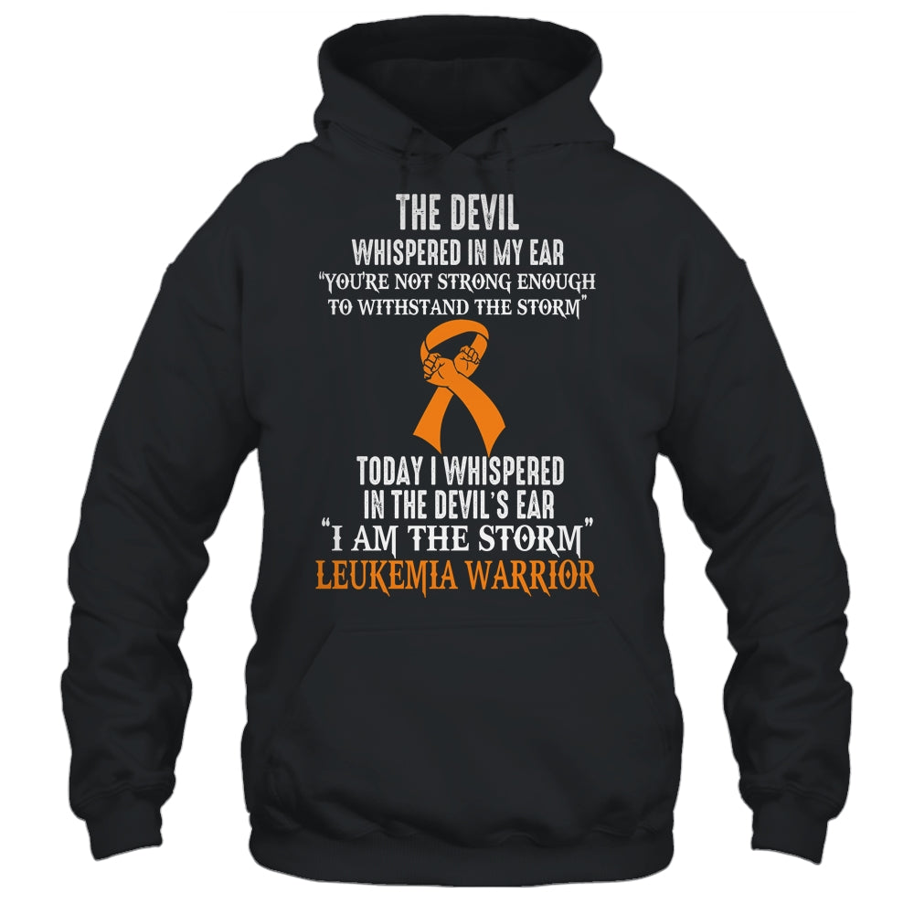 I Am The Storm Leukemia Awareness Warrior Shirt & Hoodie | teecentury