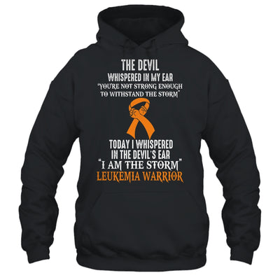 I Am The Storm Leukemia Awareness Warrior Shirt & Hoodie | teecentury