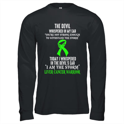 I Am The Storm Liver Cancer Awareness Warrior Shirt & Hoodie | teecentury