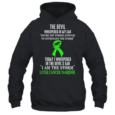 I Am The Storm Liver Cancer Awareness Warrior Shirt & Hoodie | teecentury