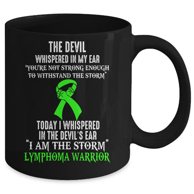 I Am The Storm Lymphoma Awareness Warrior Mug | teecentury