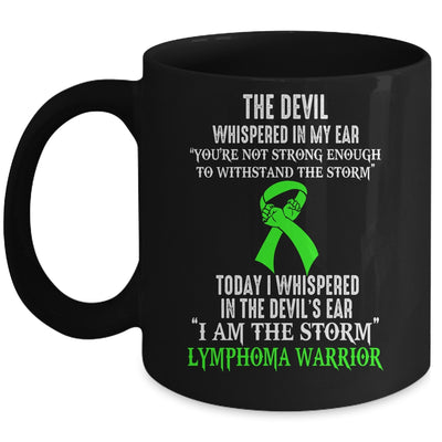 I Am The Storm Lymphoma Awareness Warrior Mug | teecentury