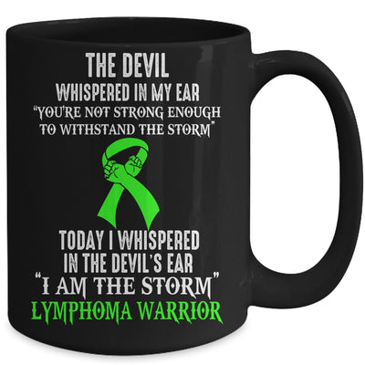 I Am The Storm Lymphoma Awareness Warrior Mug | teecentury