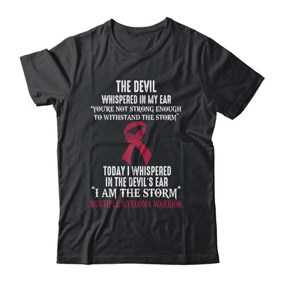 I Am The Storm Multiple Myeloma Awareness Warrior Shirt & Hoodie | teecentury