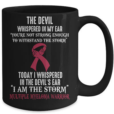 I Am The Storm Multiple Myeloma Awareness Warrior Mug | teecentury