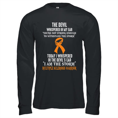 I Am The Storm Multiple Sclerosis Awareness Warrior Shirt & Hoodie | teecentury