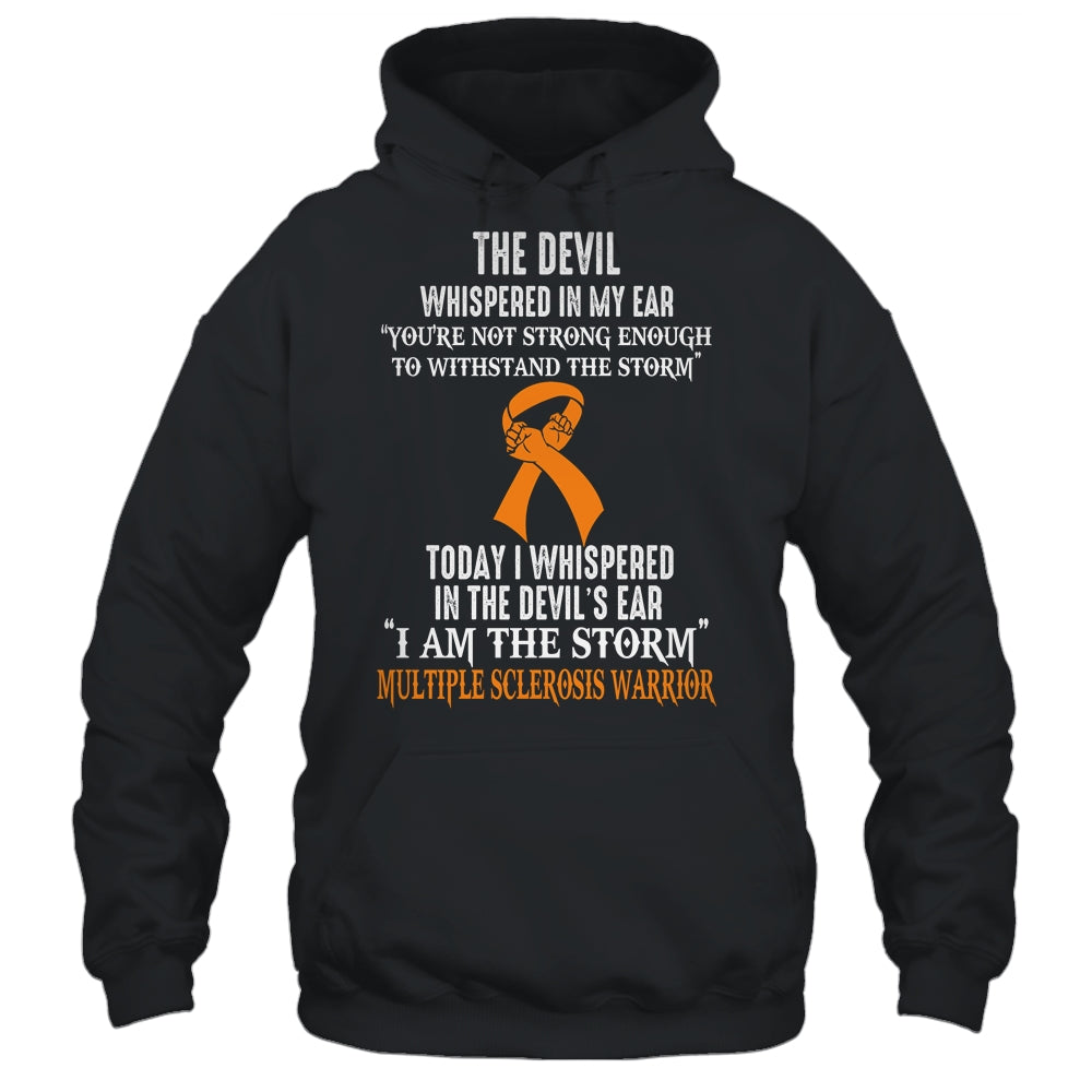 I Am The Storm Multiple Sclerosis Awareness Warrior Shirt & Hoodie | teecentury
