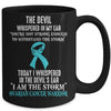 I Am The Storm Ovarian Cancer Awareness Warrior Mug | teecentury