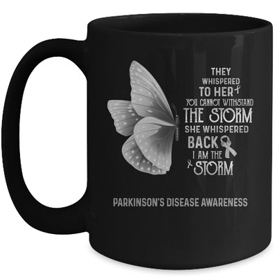 I Am The Storm Parkinson's Disease Awareness Butterfly Mug Coffee Mug | Teecentury.com