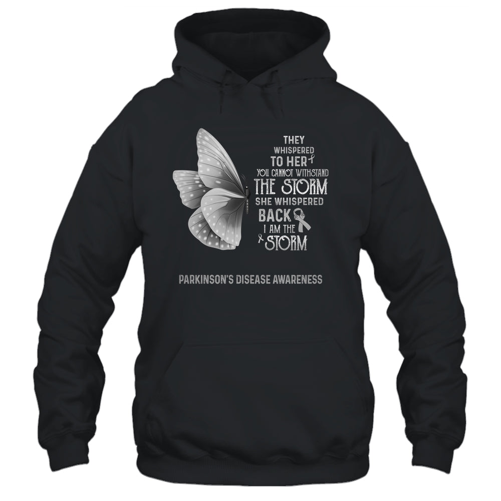 I Am The Storm Parkinson's Disease Awareness Butterfly T-Shirt & Tank Top | Teecentury.com