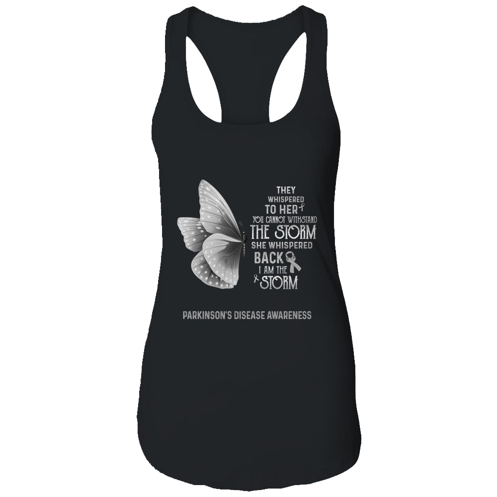 I Am The Storm Parkinson's Disease Awareness Butterfly T-Shirt & Tank Top | Teecentury.com