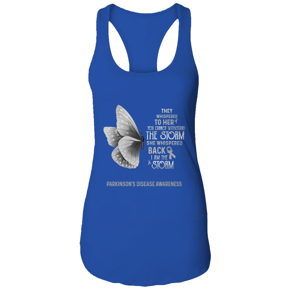 I Am The Storm Parkinson's Disease Awareness Butterfly T-Shirt & Tank Top | Teecentury.com