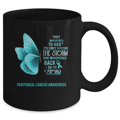 I Am The Storm Peritoneal Cancer Awareness Butterfly Mug Coffee Mug | Teecentury.com