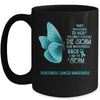 I Am The Storm Peritoneal Cancer Awareness Butterfly Mug Coffee Mug | Teecentury.com