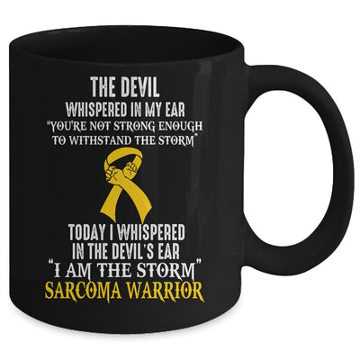 I Am The Storm Sarcoma Awareness Warrior Mug | teecentury