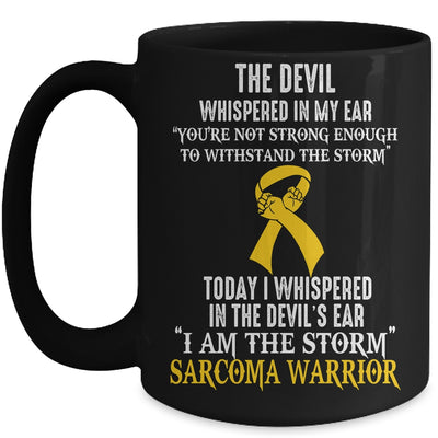 I Am The Storm Sarcoma Awareness Warrior Mug | teecentury