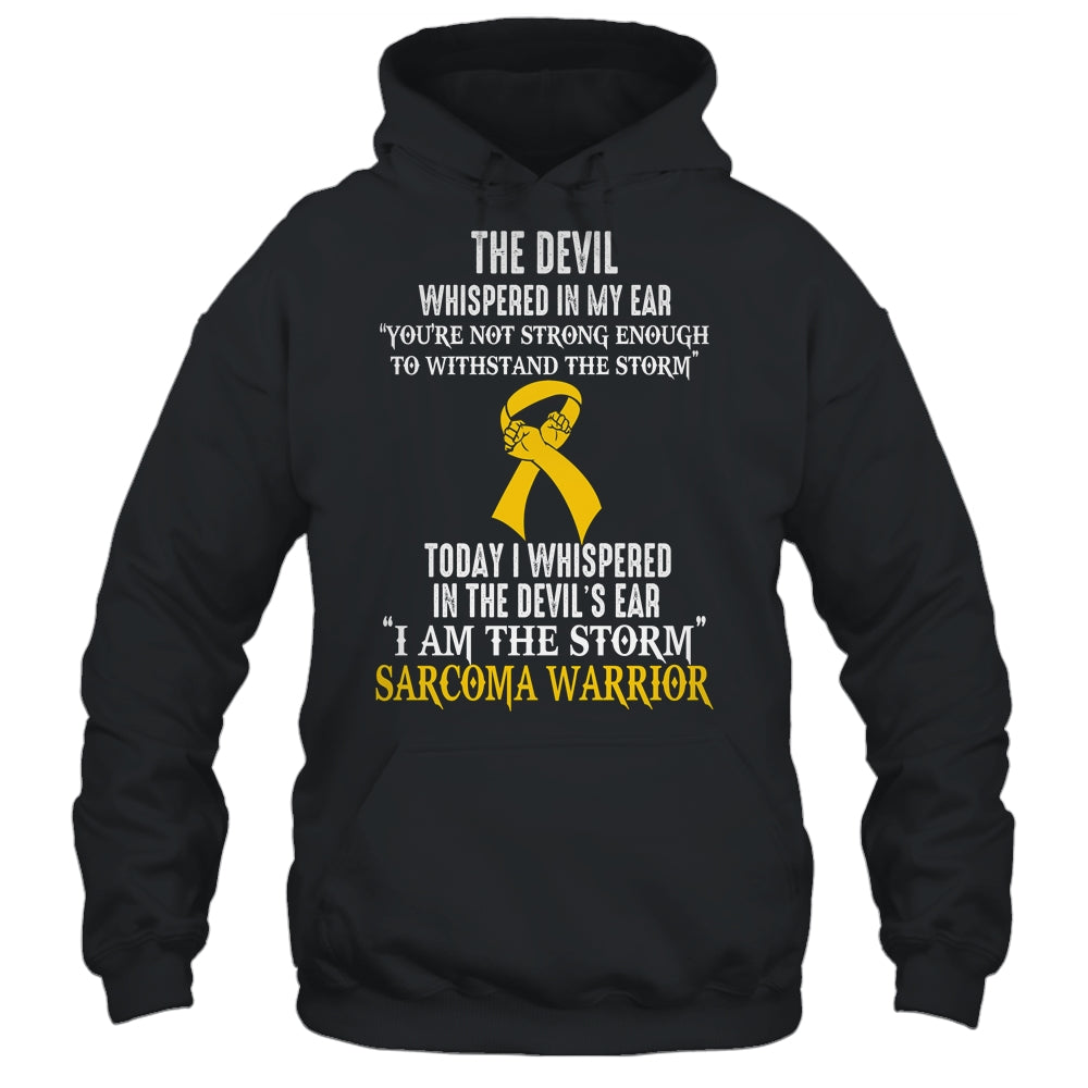 I Am The Storm Sarcoma Awareness Warrior Shirt & Hoodie | teecentury