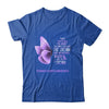 I Am The Storm Stomach Cancer Awareness Butterfly T-Shirt & Tank Top | Teecentury.com