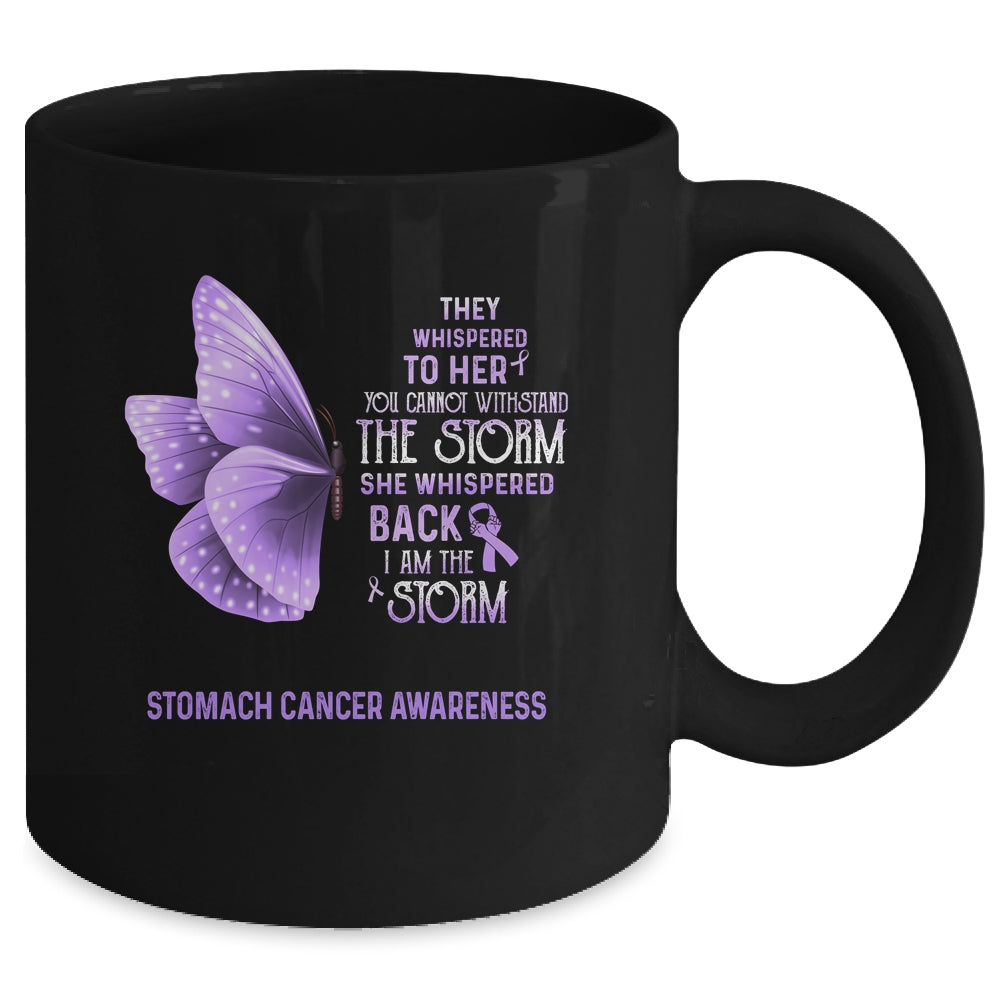 I Am The Storm Stomach Cancer Awareness Butterfly Mug Coffee Mug | Teecentury.com