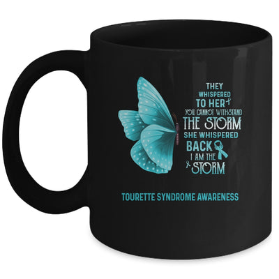 I Am The Storm Tourette Syndrome Awareness Butterfly Mug Coffee Mug | Teecentury.com