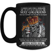 I Asked God For A Miracle He Sent Freaking Sexy Girlfriend Mug Coffee Mug | Teecentury.com