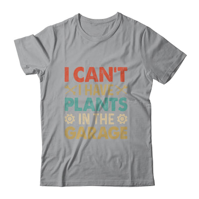 I Can't I Have Plans In The Garage Funny Car Mechanic Retro Shirt & Hoodie | teecentury