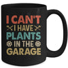 I Can't I Have Plans In The Garage Funny Car Mechanic Retro Mug | teecentury