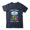 I Cant Mask My Excitement Kindergarten Here I Come Youth Shirt | Teecentury.com