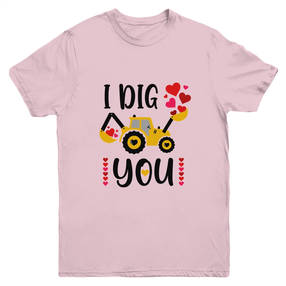 I Dig You Boy Valentine's Day Youth Youth Shirt | Teecentury.com