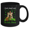 I Don't Need Luck I Have Jesus Christian St Patrick's Day Mug Coffee Mug | Teecentury.com