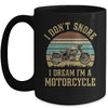 I Don't Snore I Dream I'm A Motorcycle Biker Dad Mug Coffee Mug | Teecentury.com