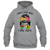 I Dont Chase Boys I Pin Them Funny Wrestling Messy Bun Girl T-Shirt & Tank Top | Teecentury.com