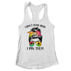 I Dont Chase Boys I Pin Them Funny Wrestling Messy Bun Girl T-Shirt & Tank Top | Teecentury.com