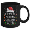 I Dont Do Matching Christmas Outfits But I Do Xmas Couples Mug | teecentury