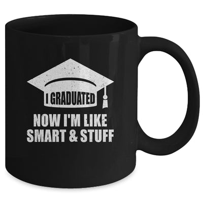 I Graduated Funny College High School Graduation Senior Mug | teecentury
