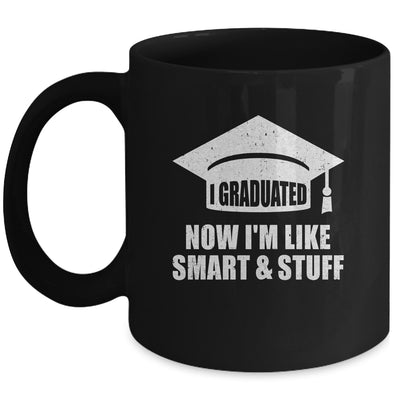 I Graduated Funny College High School Graduation Senior Mug | teecentury