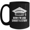I Graduated Funny College High School Graduation Senior Mug | teecentury