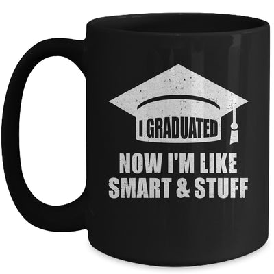 I Graduated Funny College High School Graduation Senior Mug | teecentury