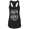 I Have Two Title Mom And Aunt Mothers Day Floral T-Shirt & Tank Top | Teecentury.com