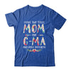 I Have Two Title Mom And G-Ma Mothers Day Floral T-Shirt & Tank Top | Teecentury.com