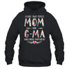 I Have Two Title Mom And G-Ma Mothers Day Floral T-Shirt & Tank Top | Teecentury.com